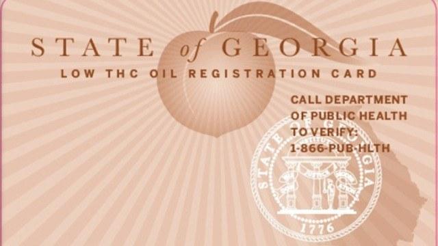 State of Georgia MMJ Card: Photo: CBS46.com