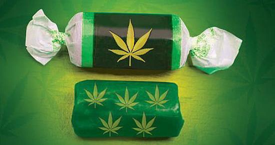Marijuana-infused candy. Image via Phoenix New Times