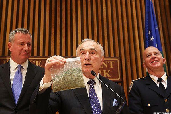 Image of politicians talking about marijuana legalization