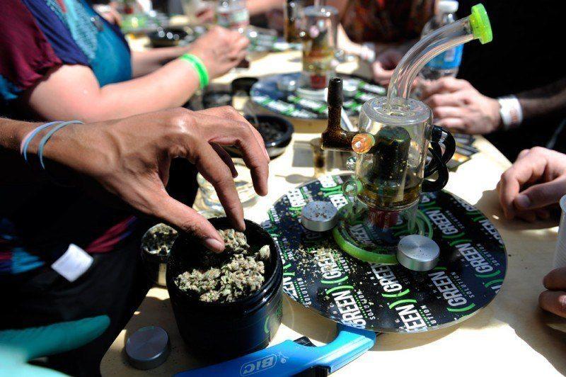 Image of free marijuana sample available at the 2014 Canabis Cup in Denver