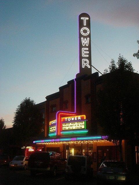 The Tower Theater in Bend, Oregon. Image: Matthew Hickey via Wikimedia Commons