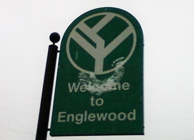 Sign for Englewood, Colorado. Image: Xnatedawgx via Wikimedia Commons