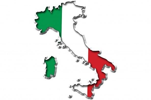 Map of Italy and Flag. Image: George Hodan