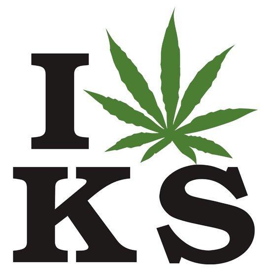 Image of marijuana for Kansas logo
