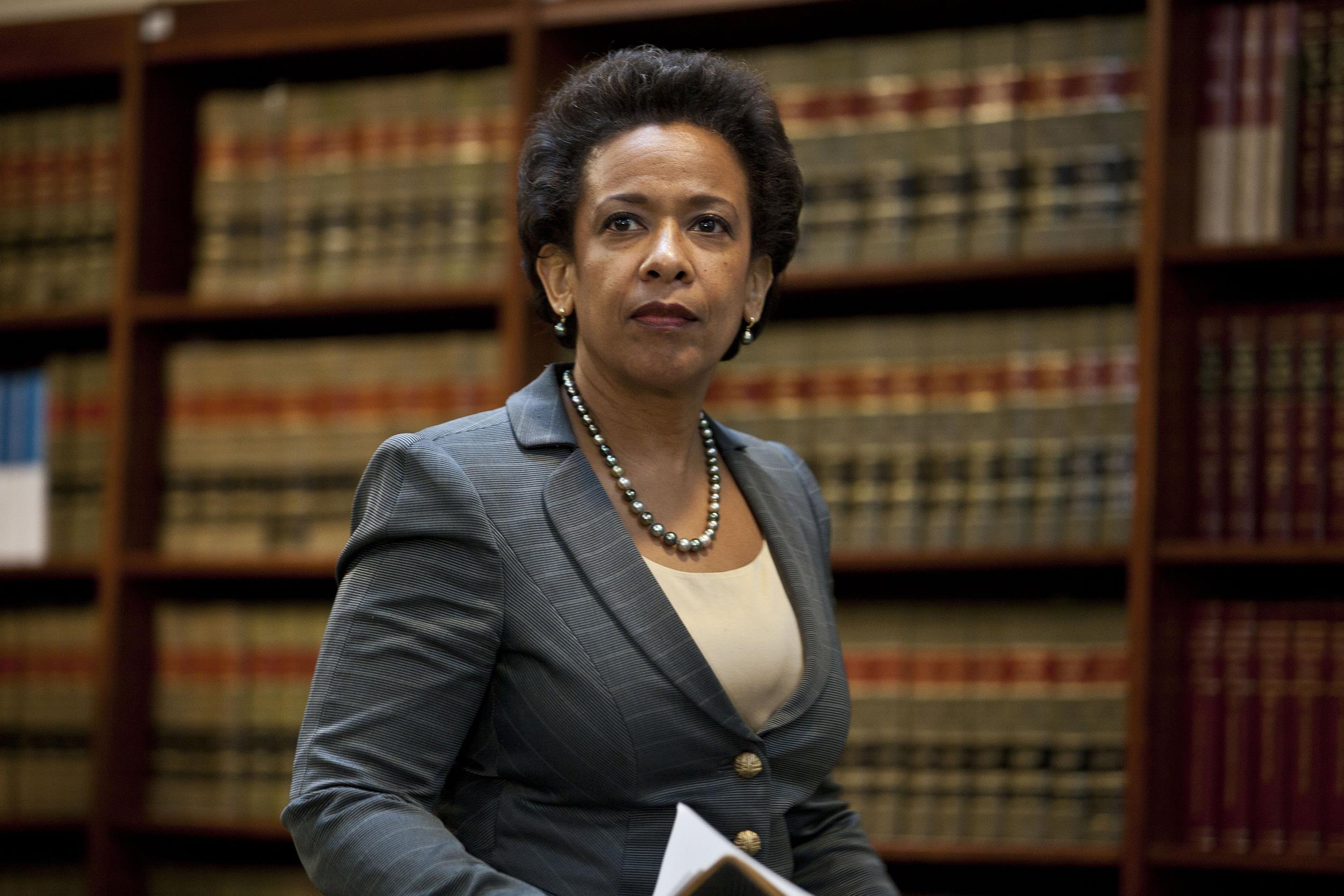 Image of Loretta Lynch, new US Attorney General 4-2105