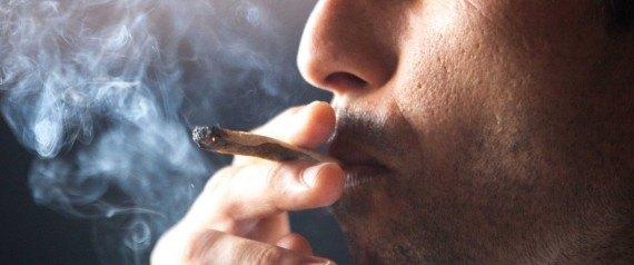 Image of a marijuana smoker  