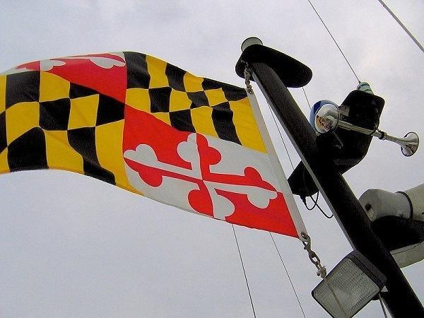 Maryland state flag. Image: Lee Cannon via Wikimedia Commons