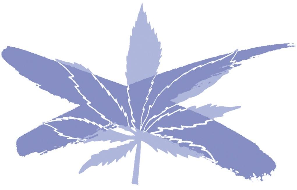 Seattle Times illustration of a marijuana leaf