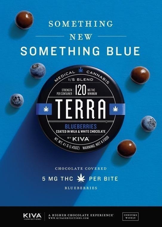 Image of marijuana infuse edibles from Kiva Confections