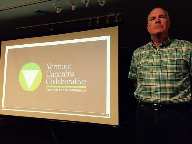 Vermont State Senator Joe Benning acknowledged that there may not be enough support in the legislature yet for legalizing marijuana. But he thinks it might make sense to regulate that industry and perhaps even reap some economic rewards from it. Credit Charlotte Albright / VPR